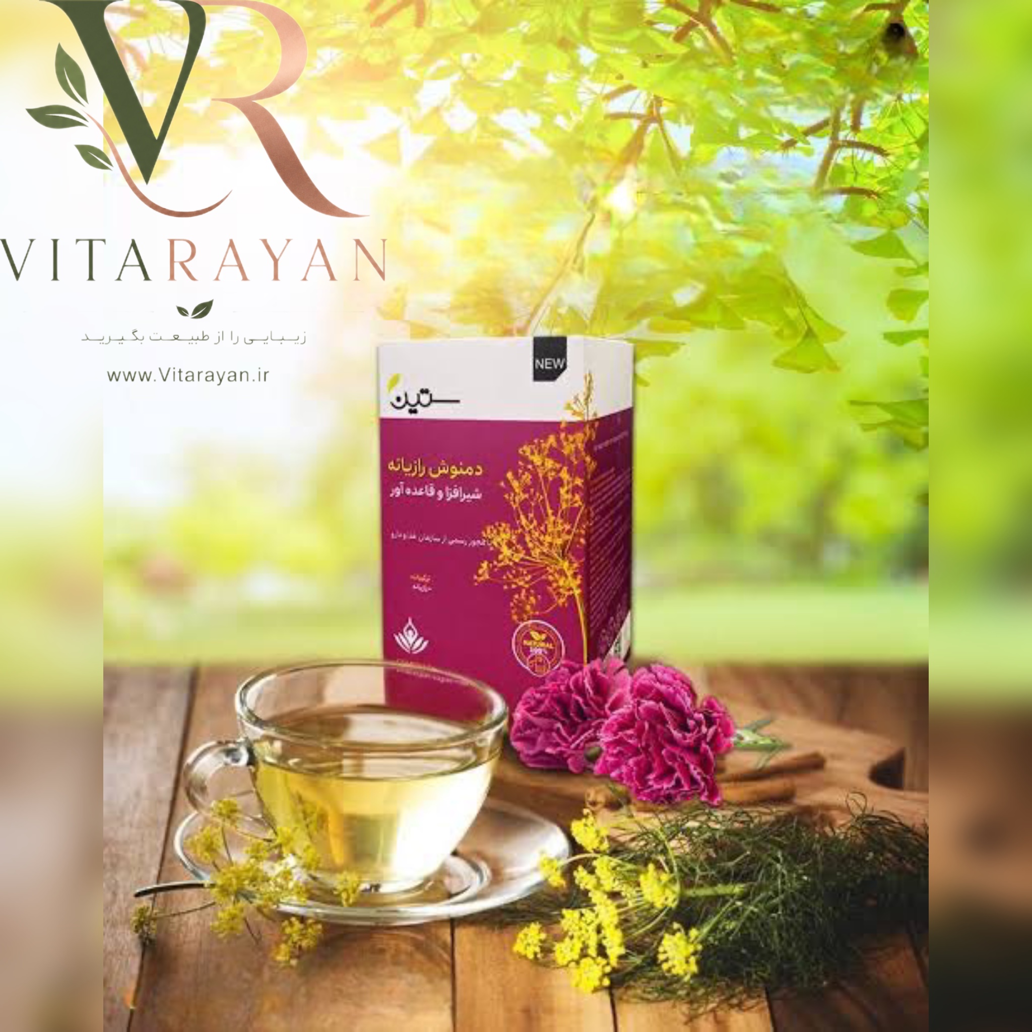 دمنوش رازیانه دکتر بیز۲۰عددی
